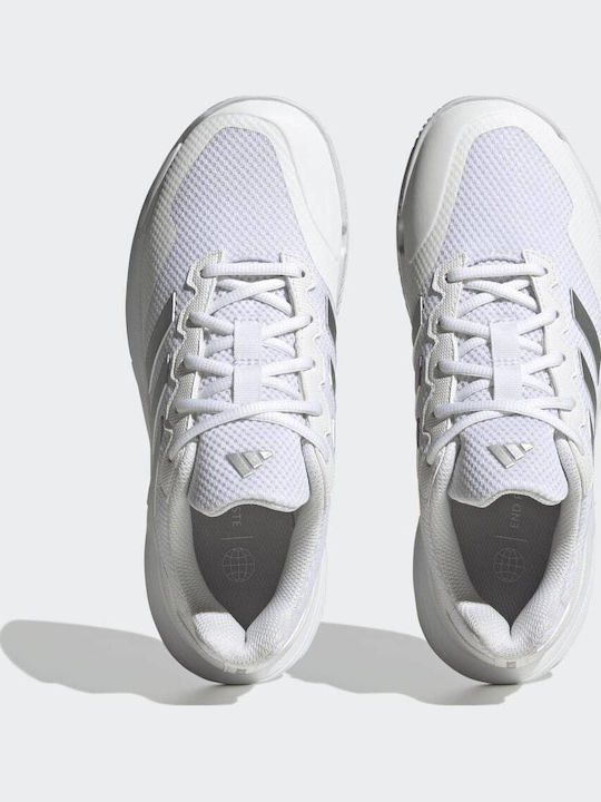 adidas Gamecourt 2.0 Γυναικεία Παπούτσια Τένις για Σκληρά Γήπεδα Λευκά