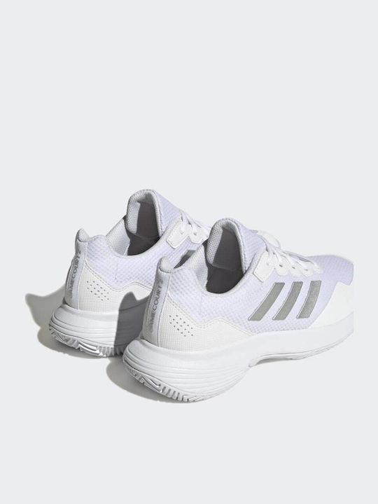 adidas Gamecourt 2.0 Γυναικεία Παπούτσια Τένις για Σκληρά Γήπεδα Λευκά