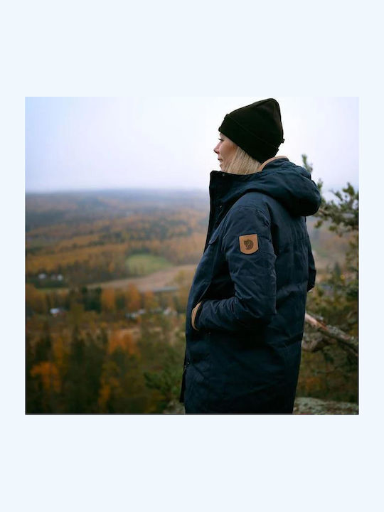 Vardag Ribbed Beanie Cap Navy Blue 78141-638