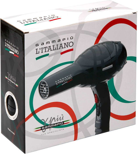 GammaPiu Italiano Uscător de Păr 2000W Negru