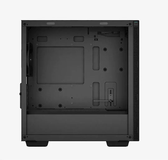 Deepcool CH370 Gaming Midi Tower Computer Case with Side Window Black