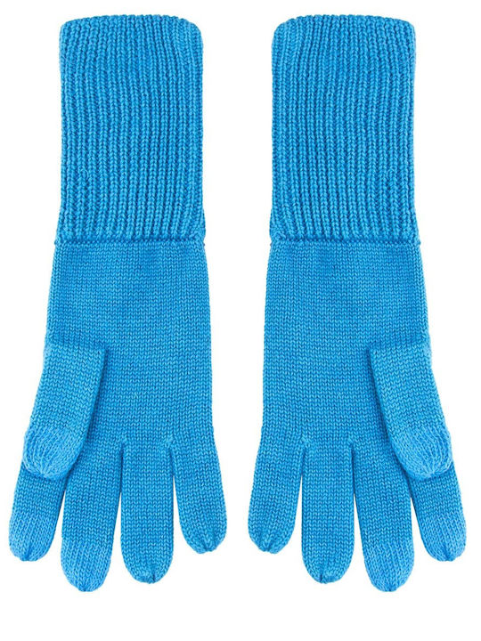 Ugg Australia Pop Μπλε Γυναικεία Πλεκτά Γάντια Αφής