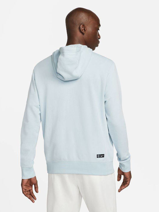 Nike Paris Saint-Germain Club Φούτερ Aura / White με Κουκούλα