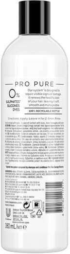 TRESemme Pro Pure Damage Recovery Conditioner Αναδόμησης/Θρέψης για Όλους τους Τύπους Μαλλιών 380ml