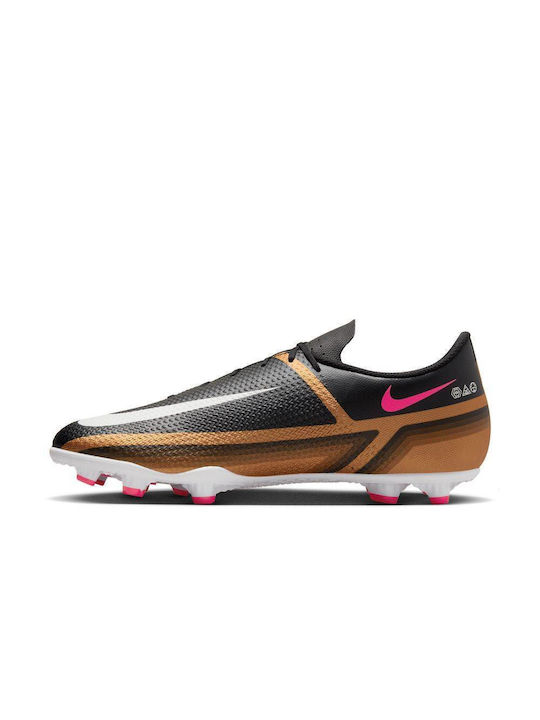 Nike Phantom Gt2 Club Low Football Shoes FG with Cleats Brown