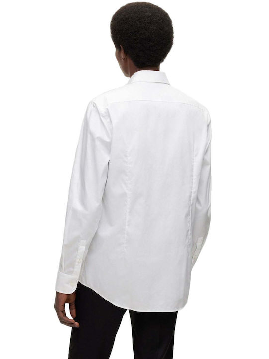 Hugo Boss Men's Shirt Long Sleeve White