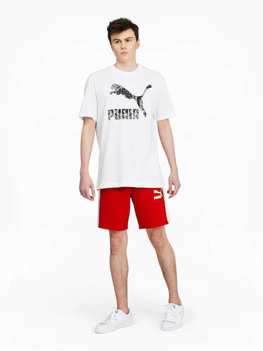 Iconic T7 Men's Athletic Shorts Red