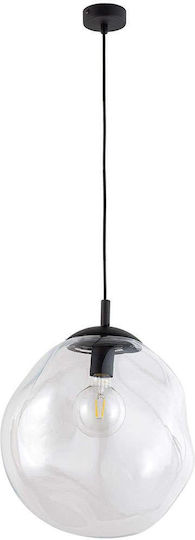 TK Lighting Sol Κρεμαστό Φωτιστικό Διάφανο 35x175εκ.