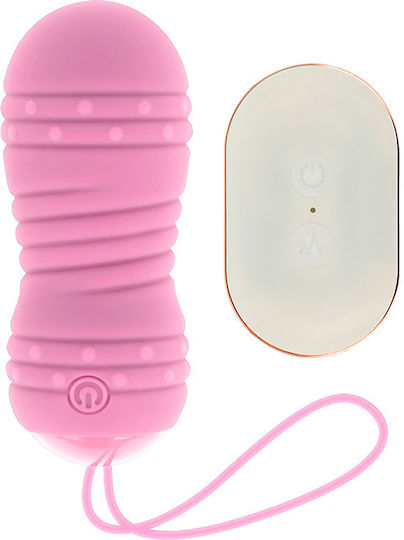 Ohmama Vibrator Egg with Remote Control 8cm Pink