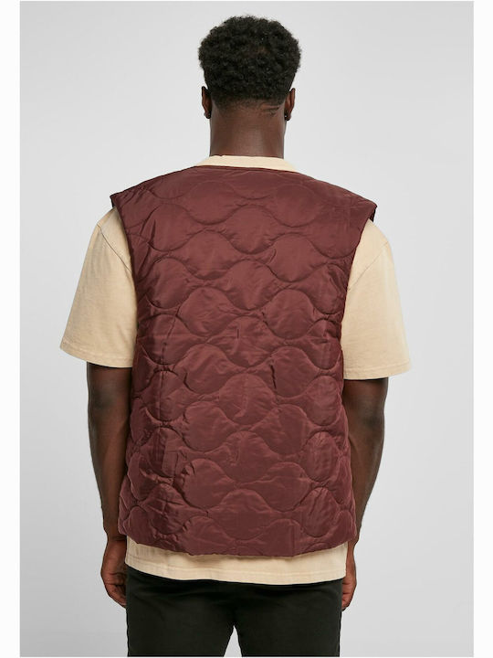 Urban Classics Men's Sleeveless Jacket Cherry