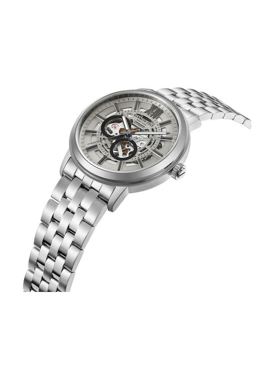 Kenneth Cole New York Men's Watch 42mm Battery with Silver Metal Bracelet