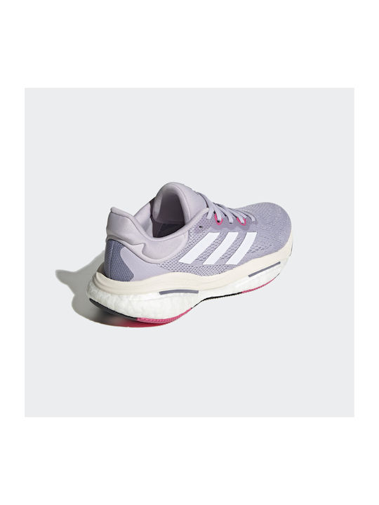 Solarglide 6 Damen Sportschuhe Laufen Silver Dawn / Cloud White / Pulse Magenta