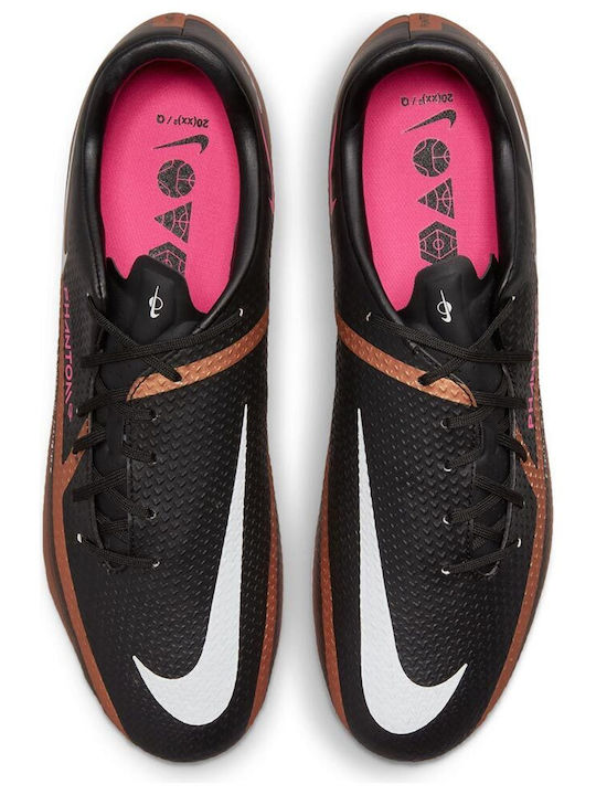 Nike Phantom GT2 Academy Fußballschuhe mit Stollen Metallic Copper