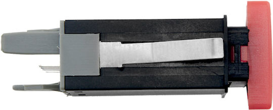 NTY Car Hazard Switch for Skoda Octavia 1996-2008 Black