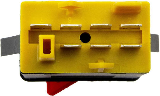 NTY Car Hazard Switch for Skoda Octavia 1996+ Black