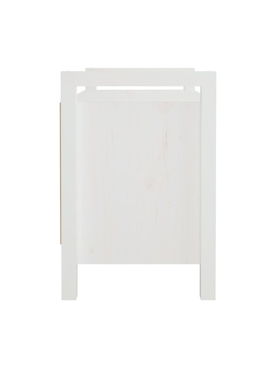 Entry Furniture with Shoe Rack & Bench 80x40x60cm