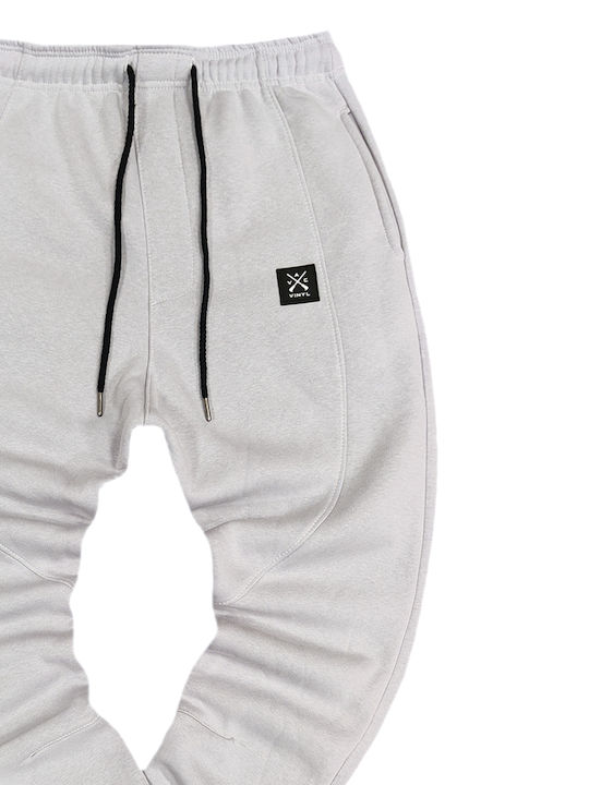 Sweatpants with Elastic Gray