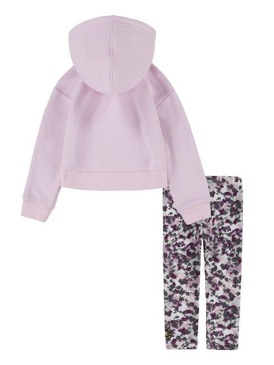 Converse Kids Set with Leggings Winter 2pcs Pink