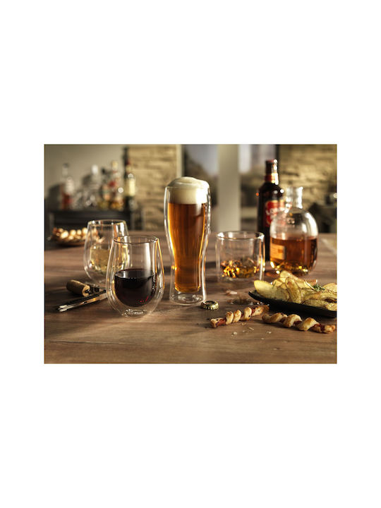 Zwilling J.A. Henckels Set of Glasses Beer, μπίρας made of Plastic 414ml 2pcs