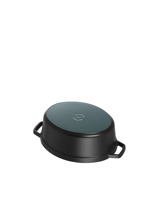 Staub Oval Cocotte Γάστρα Οβάλ Μαντεμένια 33x33cm 6.7lt