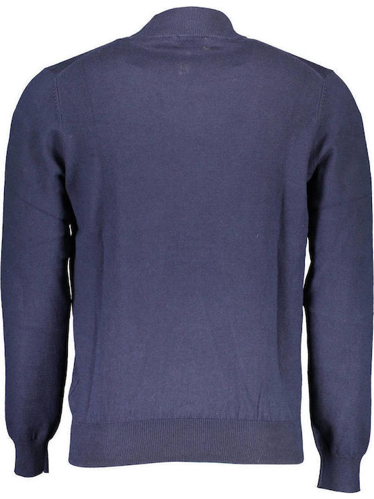 Langarm-Pullover Blau