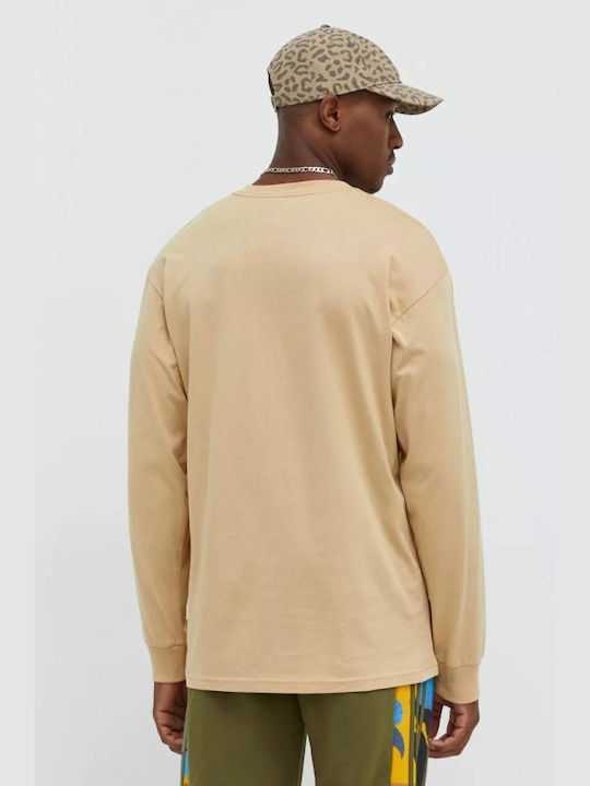 Vans Men's Long Sleeve Blouse Beige