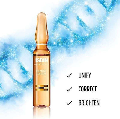 Isdin Isdinceutics Pigment Expert Serum Gesicht für Glanz , Aufhellung & Falten 10x2ml