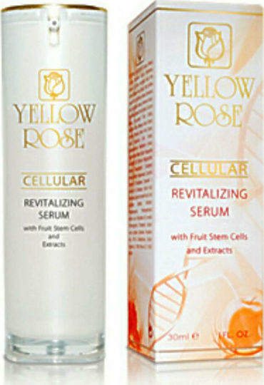 Yellow Rose Cellular Revitalizing Anti-aging Serum Face with Vitamin C & Hyaluronic Acid 30ml
