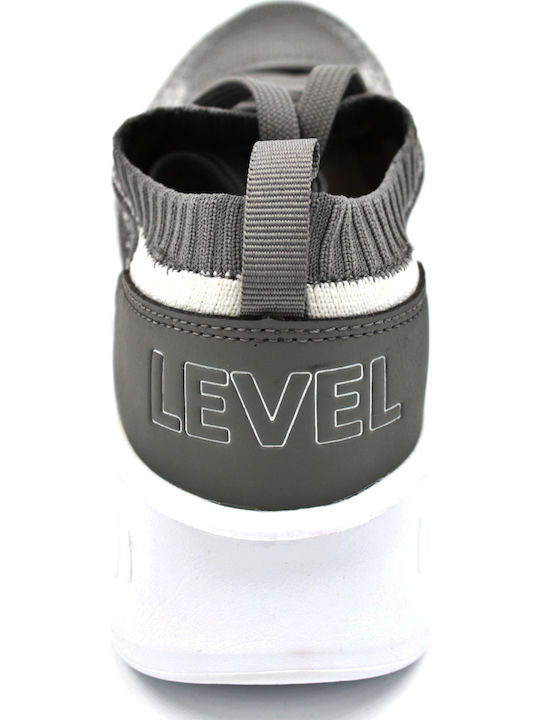Damen Anatomisch Sneakers Gray
