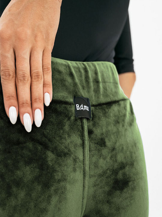 Sweatpants Velvet Khaki