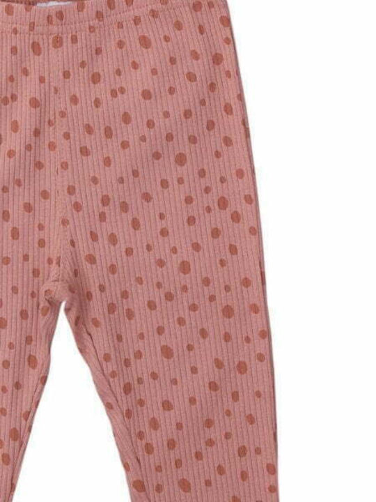 Funky Kinder Leggings Lang Rosa