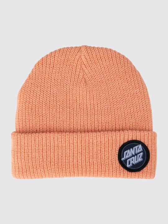 Ribbed Beanie Cap Rust Oxide