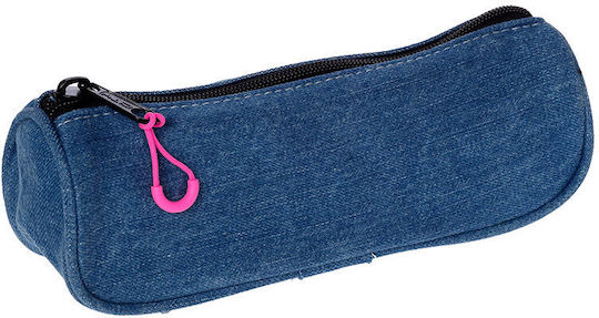 Lyc Sac Pencil Case with 1 Compartment Blue