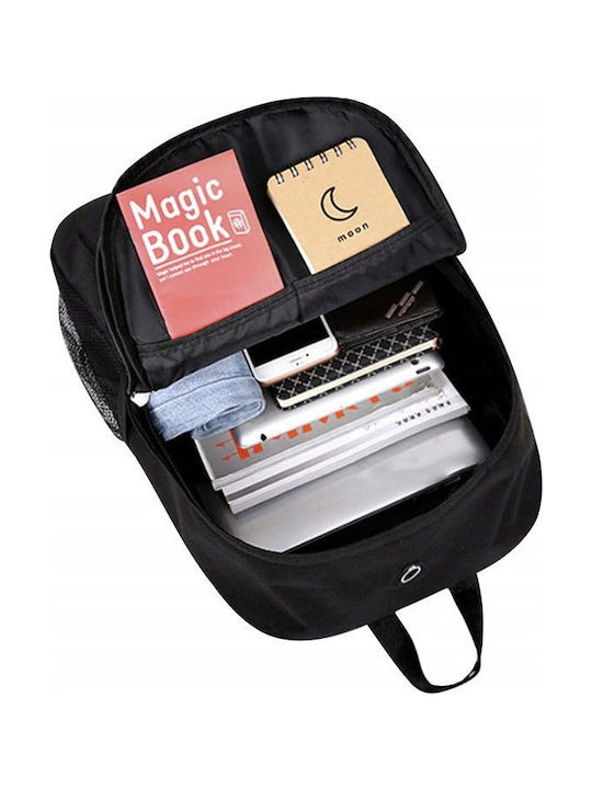 Kruzzel Backpack Αδιάβροχο 19lt Μαύρο