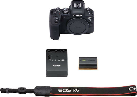 Canon EOS R6 Безогледален Фотоапарат Body Черна