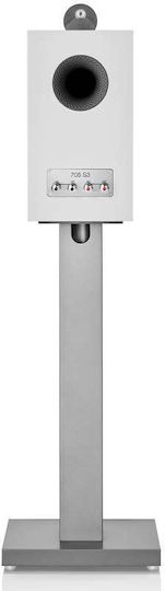 Bowers & Wilkins 705 S3 Pair of Hi-Fi Speakers Bookself 120W 2 No of Drivers W19.2xD29.7xH34.5cm. White