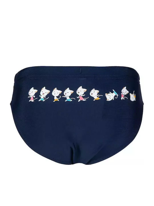 Arena Παιδικό Μαγιό Σλιπ Navy Μπλε