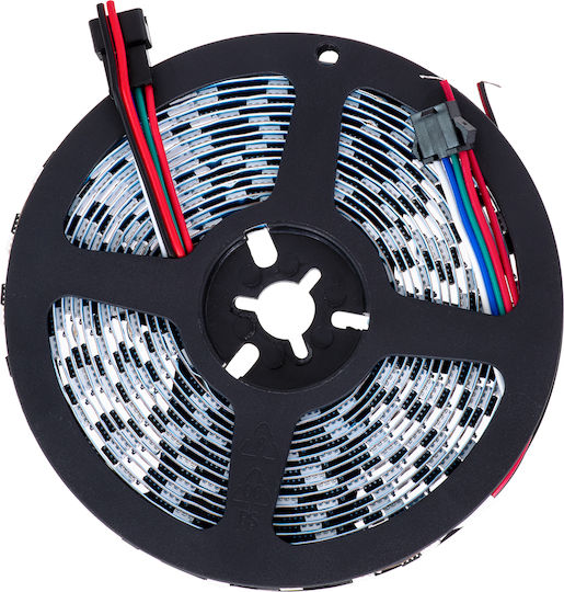 GloboStar Bandă LED 12V Alb Cald Lumină 5m Tip SMD5050