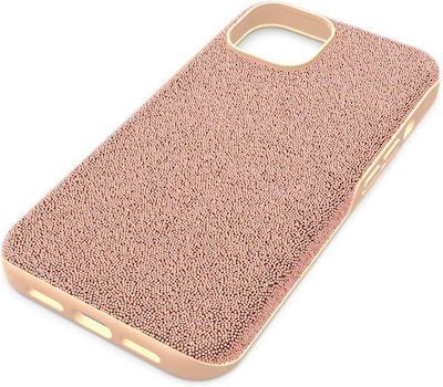 Swarovski Coperta din spate Plastic / Silicon Rose Gold (iPhone 14) 5644925