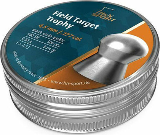 H&N Sport Field Target Trophy Pellets Luftgewehr 4.5mm 500pcs 0,56g 500 Stk