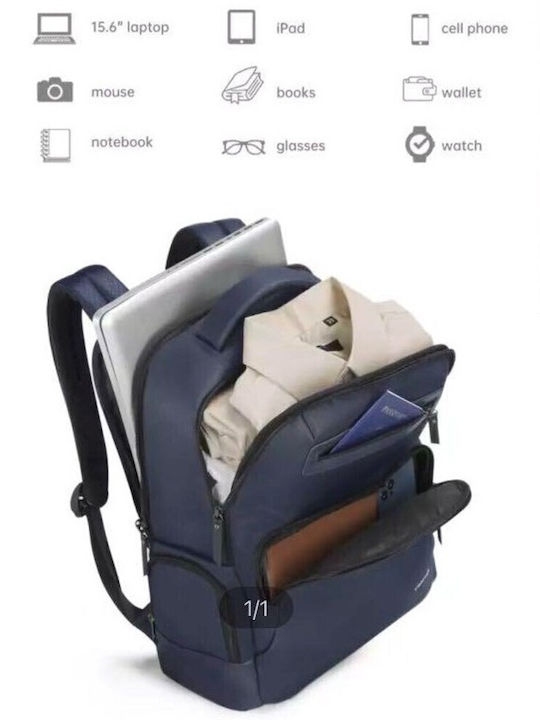 Tigernu T-B9022 Waterproof Backpack Backpack for 15.6" Laptop Blue
