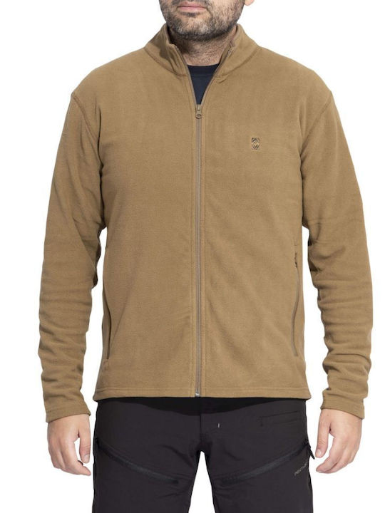 Pentagon Tac Maven Elk Hunting Cardigan Fleece Coyote