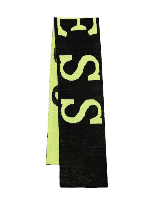 Kids Knitted Scarf Black