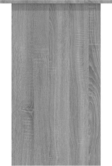 Γραφείο Ξύλινο Γκρι Sonoma 90x50x74εκ.
