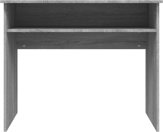 Γραφείο Ξύλινο Γκρι Sonoma 90x50x74εκ.