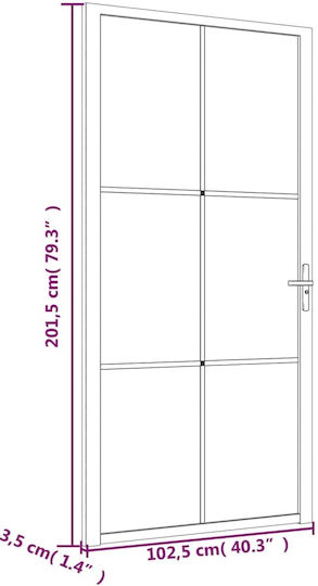 Interior Door W102.5xH201.5cm 350567