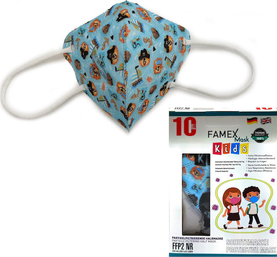 Famex Kids Mask FFP2 NR Protective Mask FFP2 Kids 5pcs