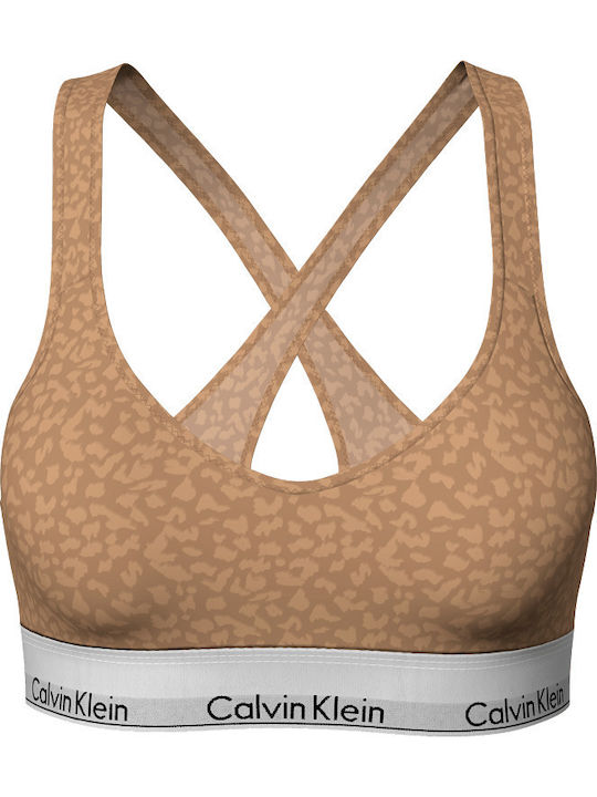 Women's Sports Bra with Light Padding Beige QF1654E-796