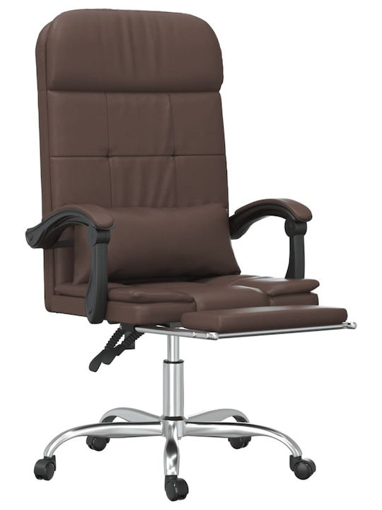 vidaXL Vdxl Office Chair Massage Brown
