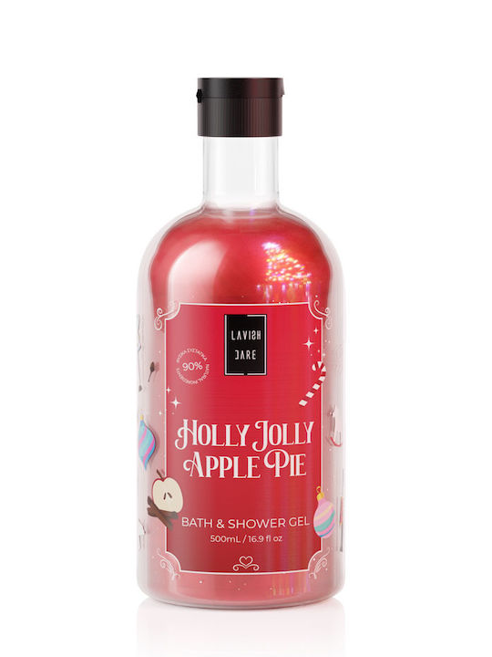 Lavish Care Holly Jolly Apple Pie Σετ Περιποίησης για Ενυδάτωση & Καθαρισμό Σώματος 3τμχ